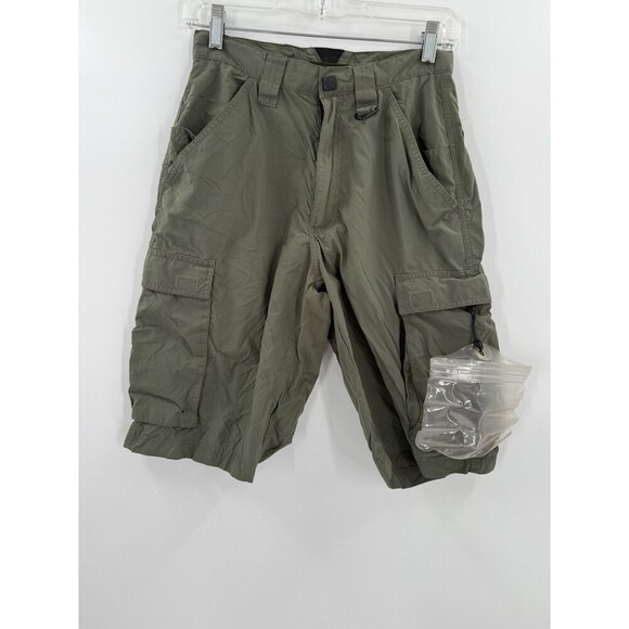 Boy Scouts of America Shorts Adult XSmall Green Centennial Uniform Nylon Cargo - Picture 1 of 8